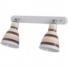 Φωτιστικό Σποτ 2xE27 230V Λευκό 955STRIPS2S